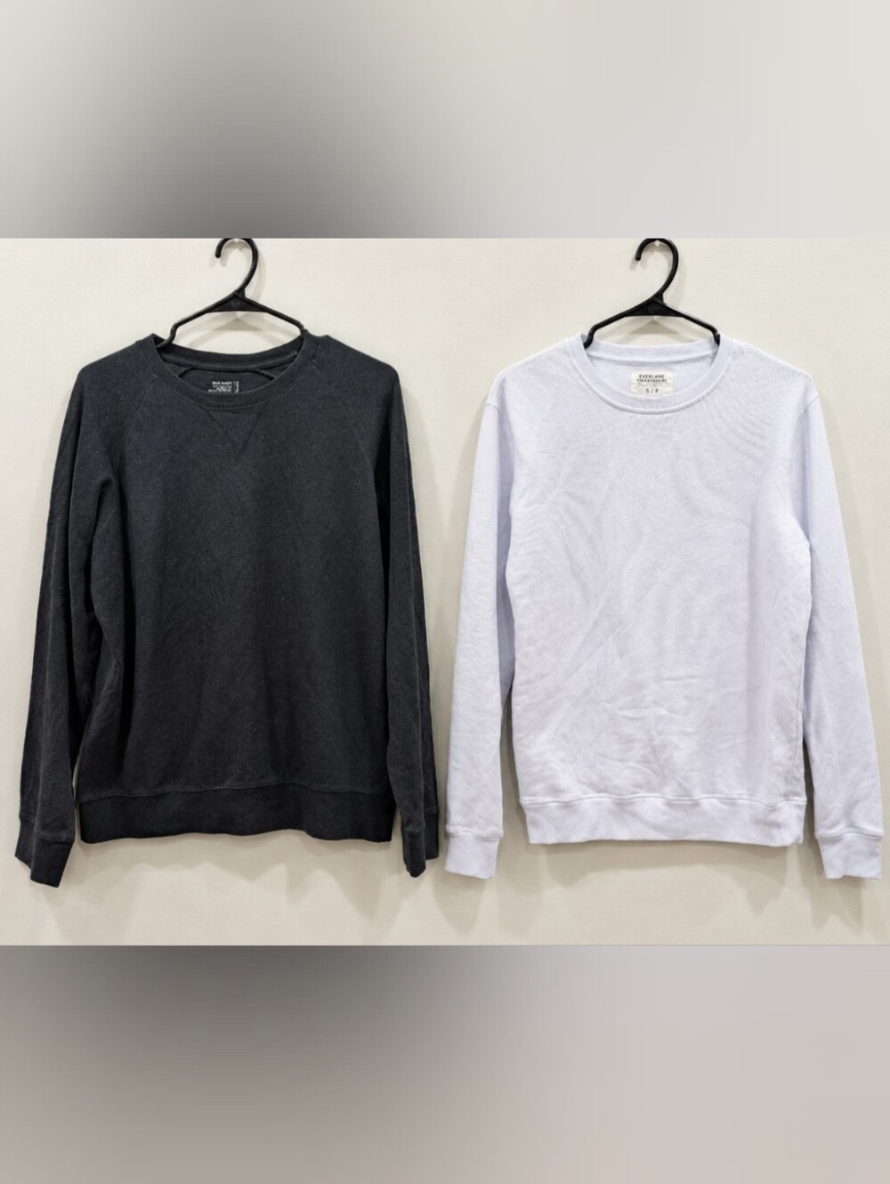 Set Of 2 Women's Black And White Sweatshirt From Old Navy And Urban Heritage
